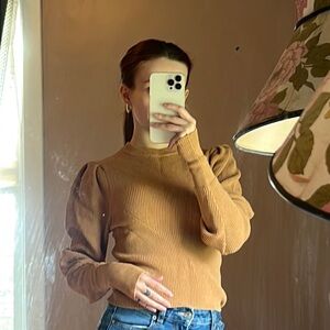 Tan Zara sweater, size xs